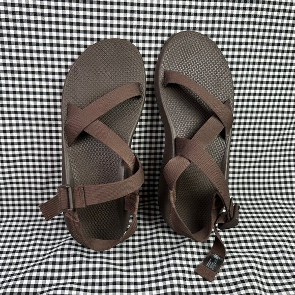 Chaco Chocolate Brown Men's Gorpcore Hiking Water Sandals Size 13 - Picture 1 of 4